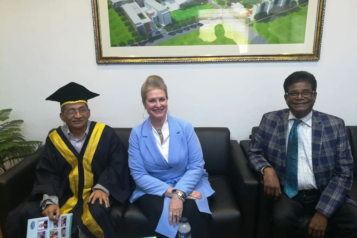 Formal academic photograph from the original RSTU chairman and about page